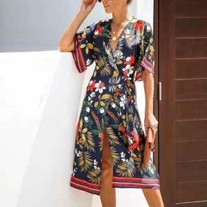 Vici Collection Namaste Kimono Wrap Dress